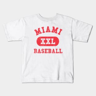 Miami Baseball III Kids T-Shirt